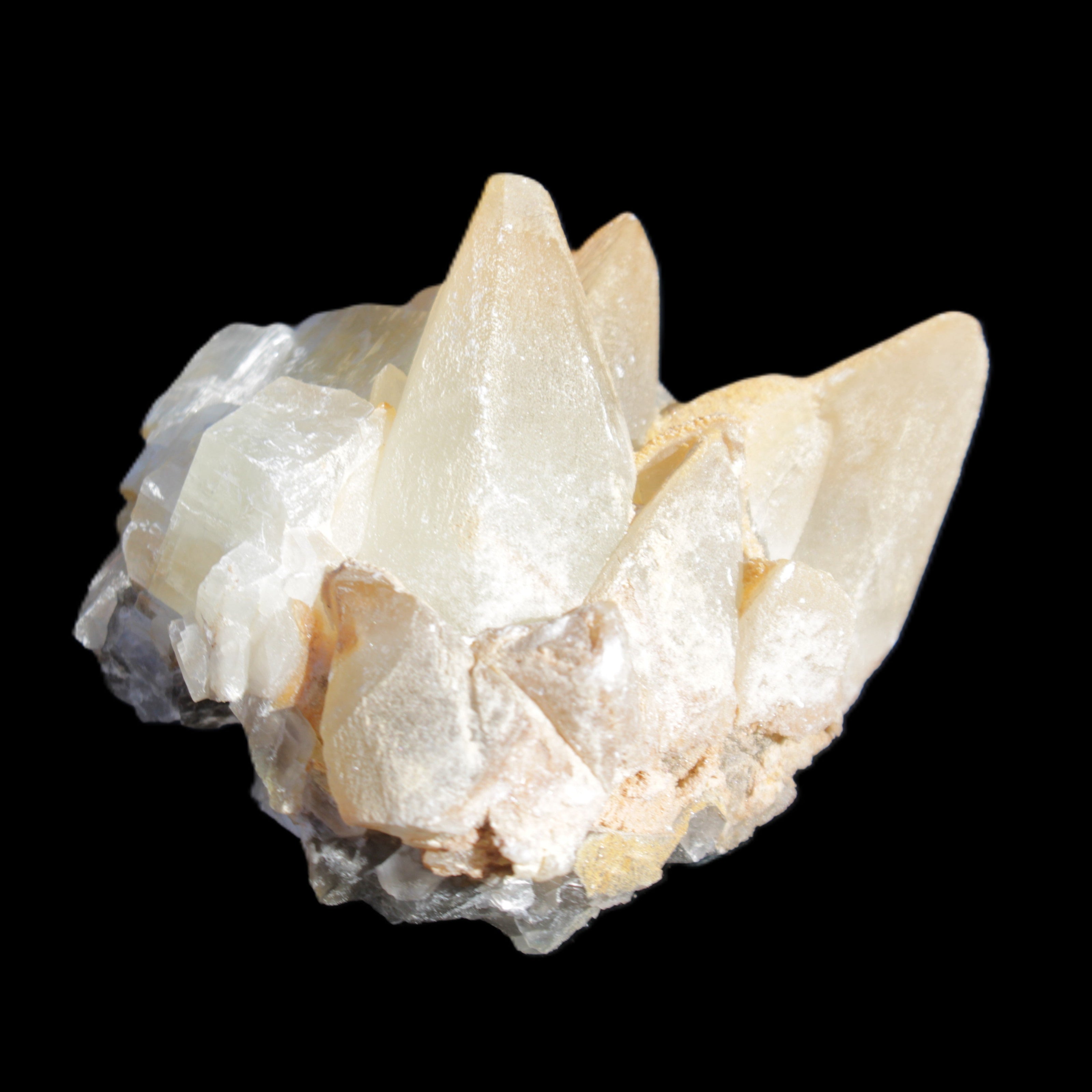 Dogtooth calcite cluster 100*82*78mm 508g Rocks and Things Store