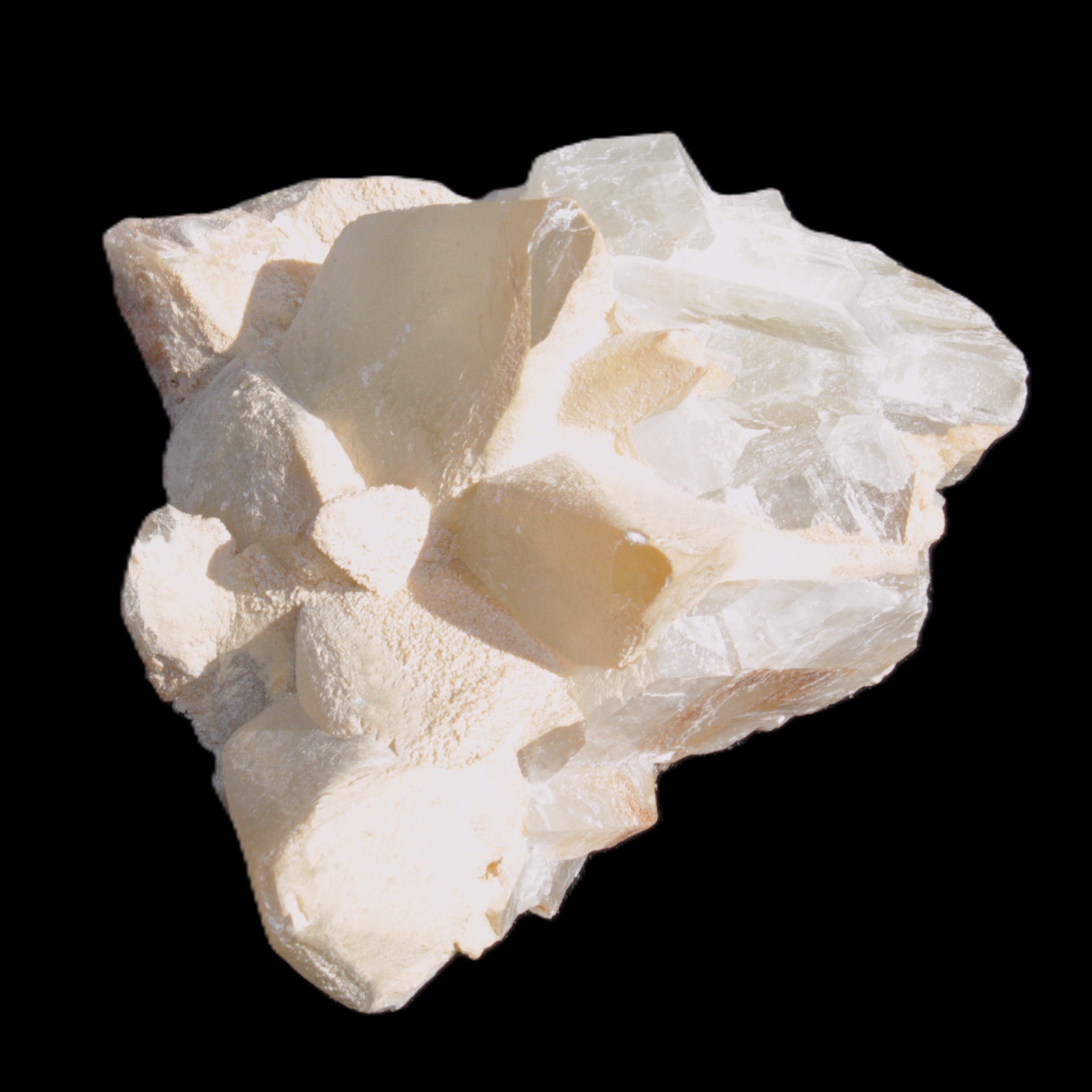 Dogtooth calcite cluster 100*82*78mm 508g Rocks and Things Store