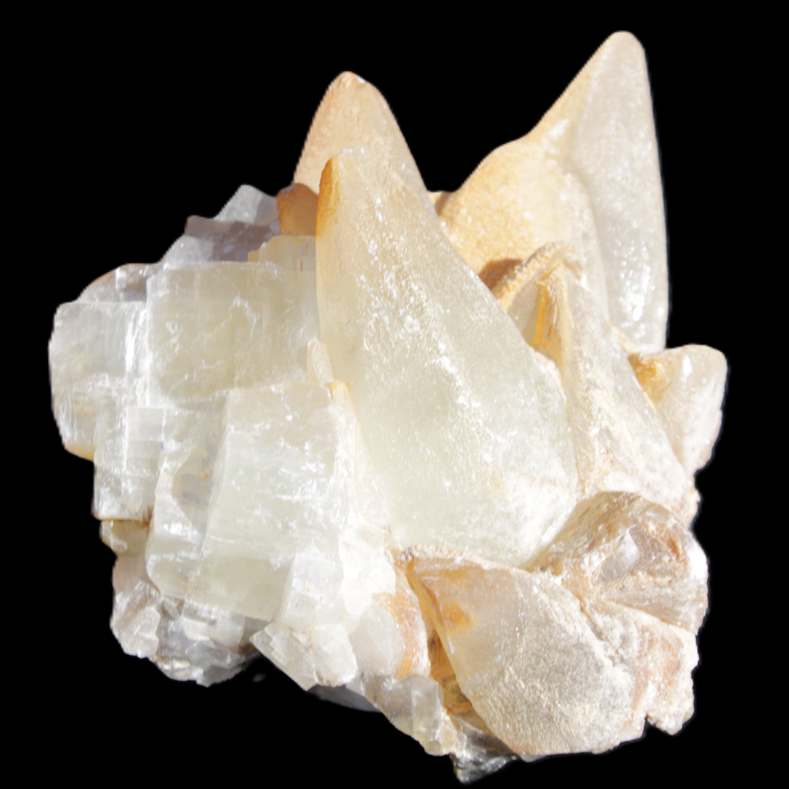 Dogtooth calcite cluster 100*82*78mm 508g Rocks and Things Store
