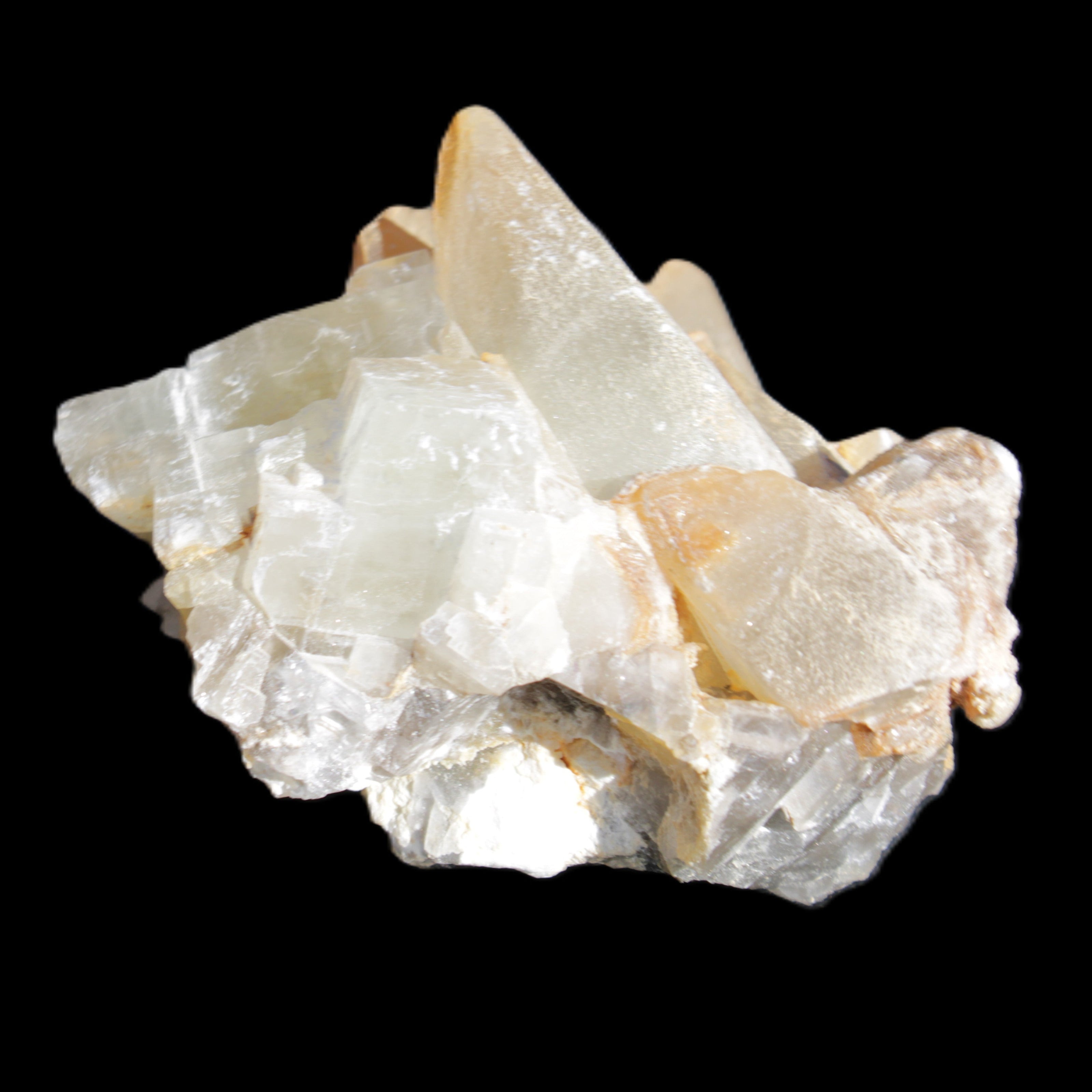Dogtooth calcite cluster 100*82*78mm 508g Rocks and Things Store