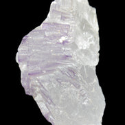 Clear with Purple Fluorite cluster 92*45*42mm 216.8g in sunlight - Rocks and Things Store