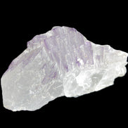 Clear with Purple Fluorite cluster 92*45*42mm 216.8g in sunlight - Rocks and Things Store