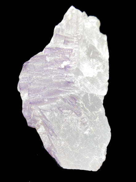 Clear with Purple Fluorite cluster 92*45*42mm 216.8g in sunlight - Rocks and Things Store