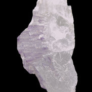 Clear with Purple Fluorite cluster 92*45*42mm 216.8g in sunlight - Rocks and Things Store