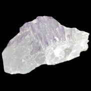 Clear with Purple Fluorite cluster 92*45*42mm 216.8g in sunlight - Rocks and Things Store