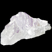 Clear with Purple Fluorite cluster 92*45*42mm 216.8g in sunlight - Rocks and Things Store