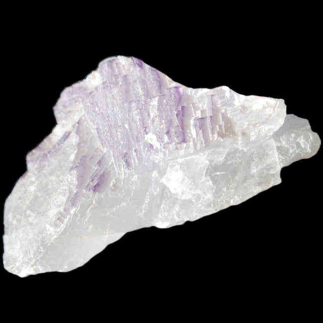 Clear with Purple Fluorite cluster 92*45*42mm 216.8g in sunlight - Rocks and Things Store