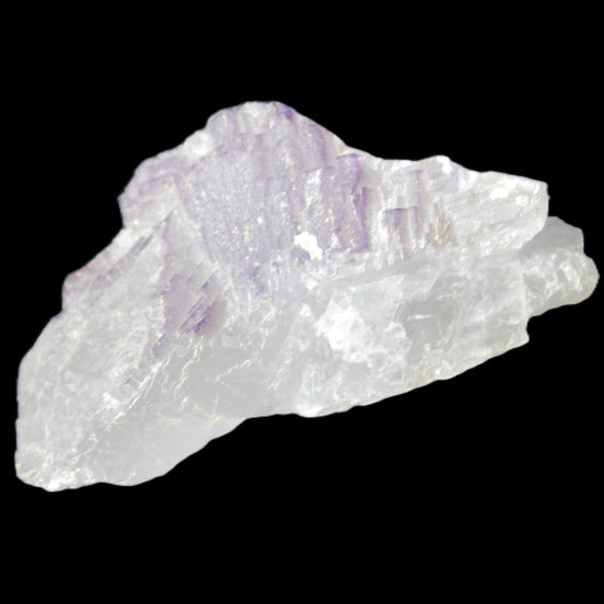 Clear with Purple Fluorite cluster 92*45*42mm 216.8g in sunlight - Rocks and Things Store