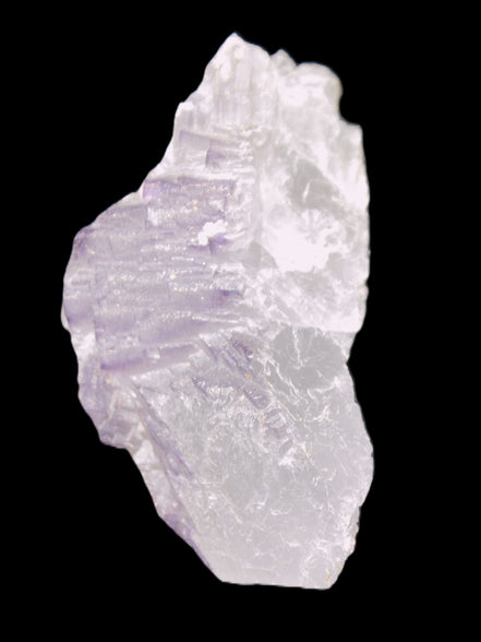Clear with Purple Fluorite cluster 92*45*42mm 216.8g in sunlight - Rocks and Things Store