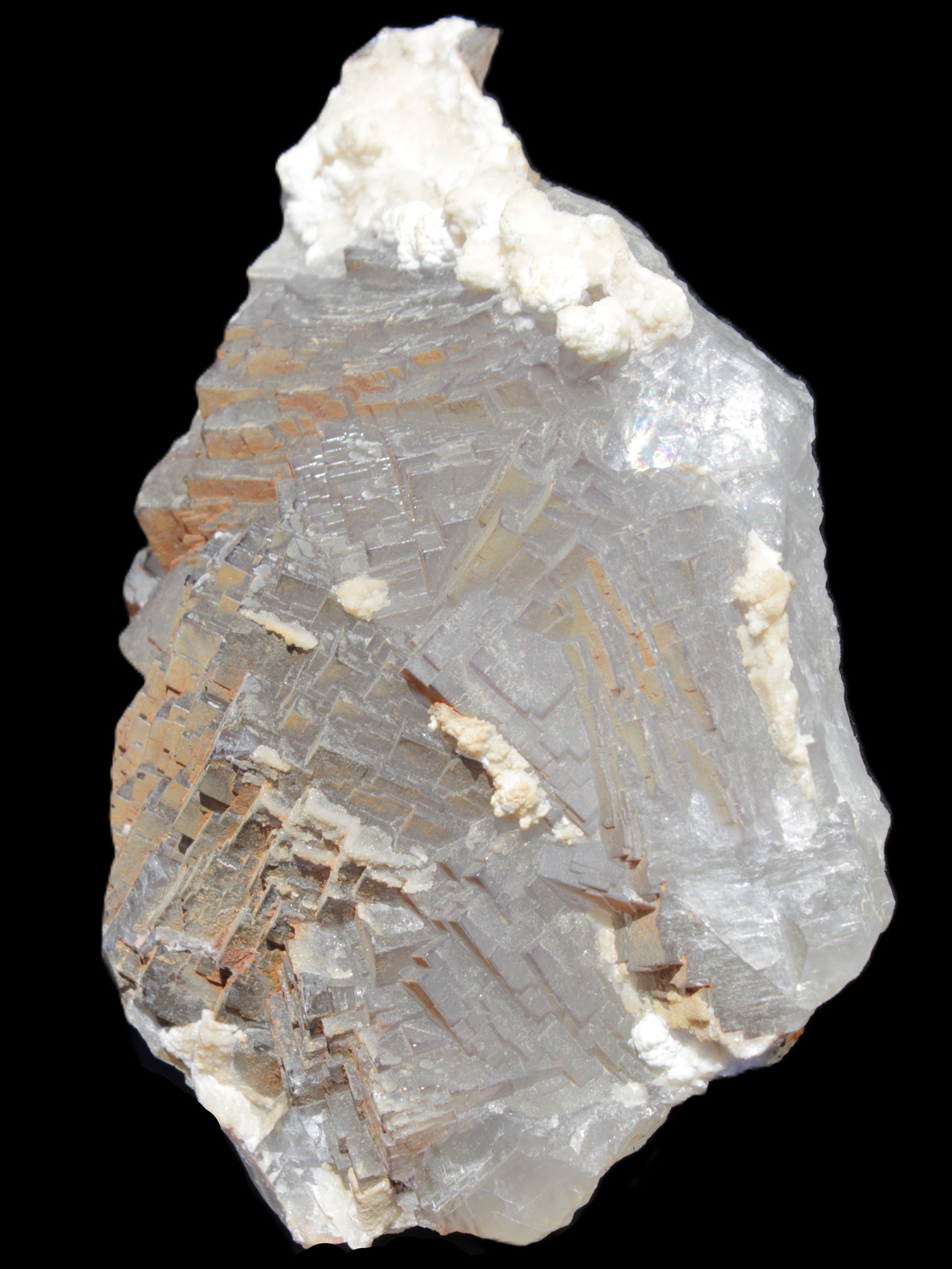 Clear Fluorite cluster 145*100*34mm 648g Rocks and Things Store