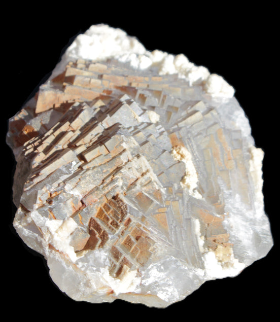 Clear Fluorite cluster 145*100*34mm 648g in sunlight - Rocks and Things Store