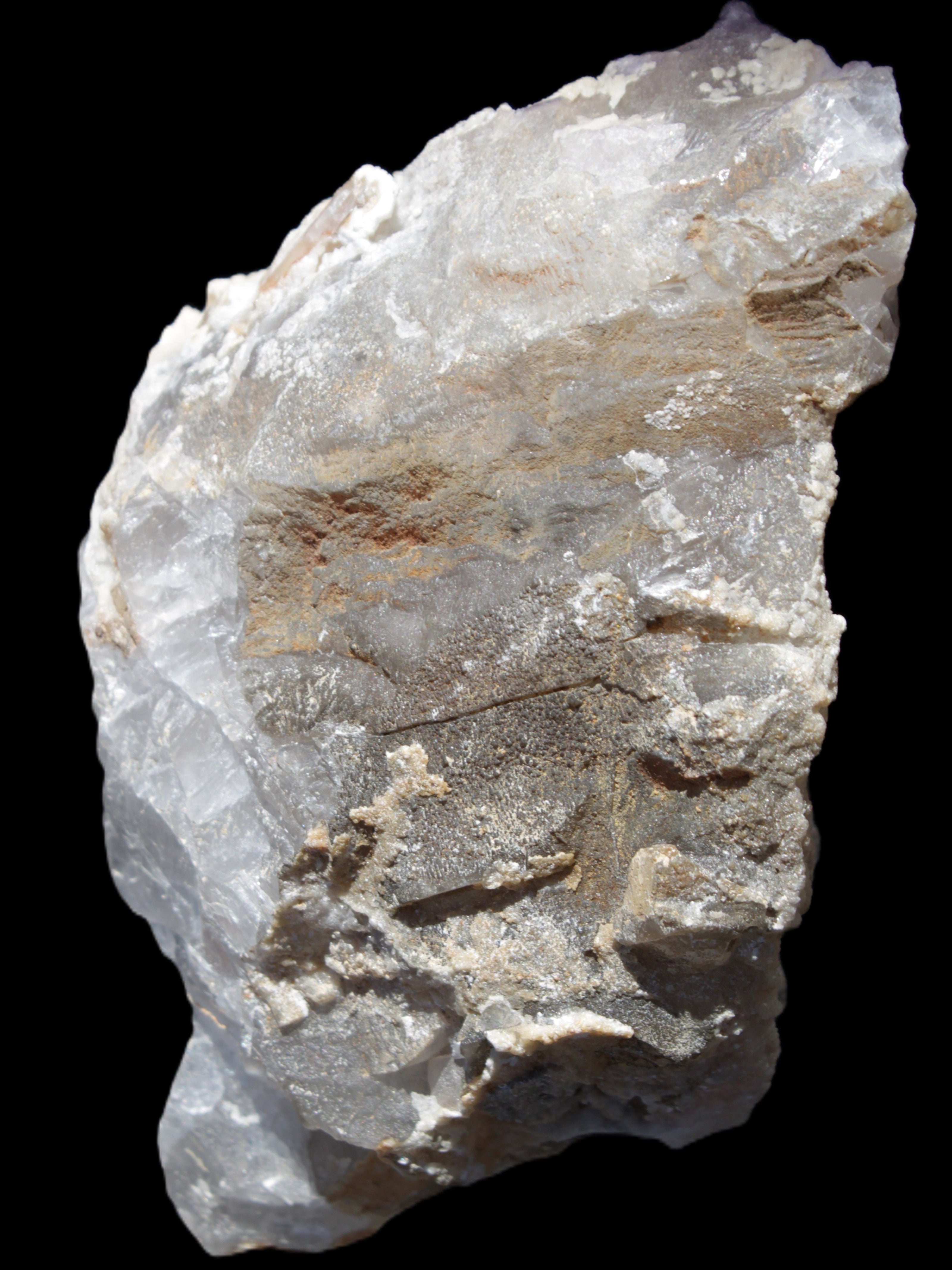 Clear Fluorite cluster 159*113*57mm 920.5g in sunlight - Rocks and Things Store