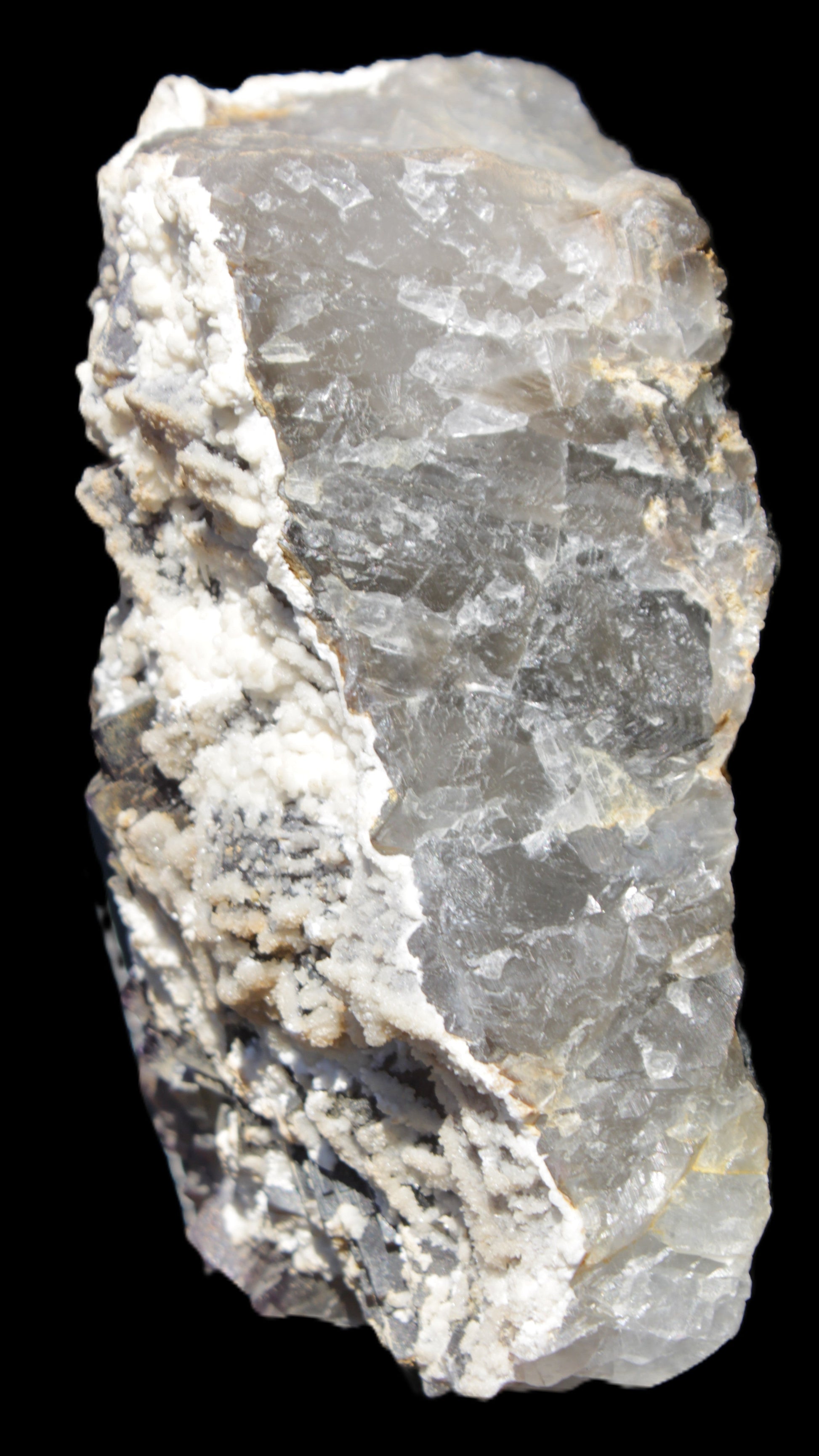 Complex stepped Fluorite cluster 173*141*85mm 2772g in sunlight - Rocks and Things Store