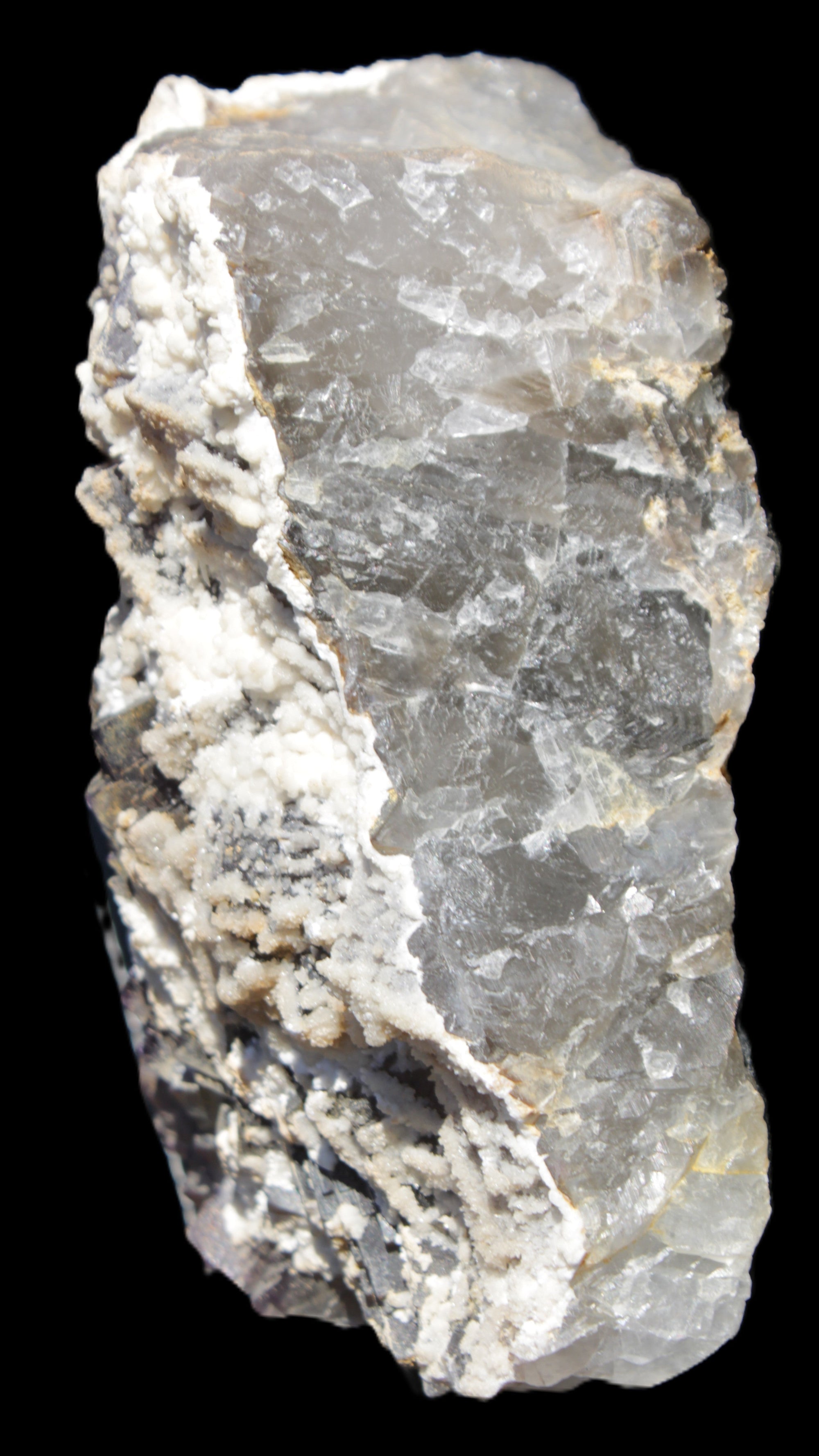 Complex stepped Fluorite cluster 173*141*85mm 2772g in sunlight - Rocks and Things Store