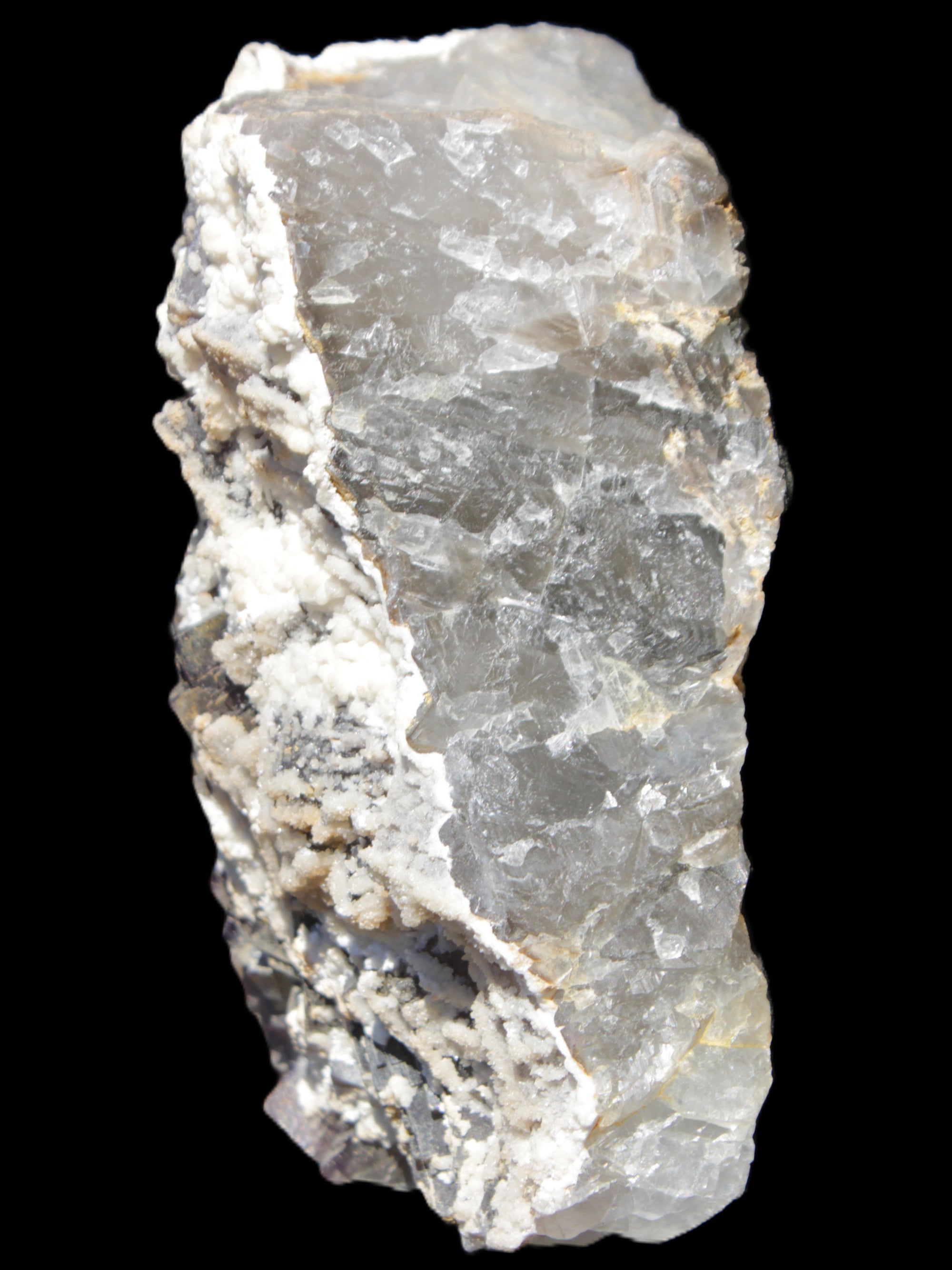 Complex stepped Fluorite cluster 173*141*85mm 2772g in sunlight - Rocks and Things Store