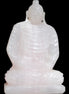 Mangano Calcite hand-carved Buddha statue 52*79*241mm 3285g Rocks and Things Store