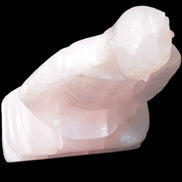 Mangano Calcite hand-carved Buddha statue 52*79*241mm 3285g Rocks and Things Store