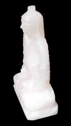 Mangano Calcite hand-carved Buddha statue 52*79*241mm 3285g Rocks and Things Store