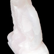 Mangano Calcite hand-carved Buddha statue 52*79*241mm 3285g Rocks and Things Store