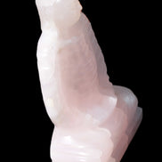 Mangano Calcite hand-carved Buddha statue 52*79*241mm 3285g Rocks and Things Store