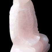 Mangano Calcite hand-carved Buddha statue 52*79*241mm 3285g Rocks and Things Store