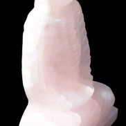 Mangano Calcite hand-carved Buddha statue 52*79*241mm 3285g Rocks and Things Store