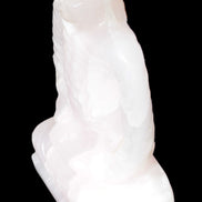 Mangano Calcite hand-carved Buddha statue 52*79*241mm 3285g Rocks and Things Store