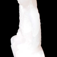 Mangano Calcite hand-carved Buddha statue 52*79*241mm 3285g Rocks and Things Store