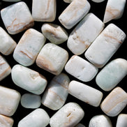 Caribbean Calcite 41 tumbled stones 20*10mm - 27*20mm  590g Wholesale Rocks and Things Store