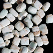 Caribbean Calcite 41 tumbled stones 20*10mm - 27*20mm  590g Wholesale Rocks and Things Store