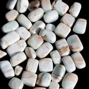 Caribbean Calcite 41 tumbled stones 20*10mm - 27*20mm  590g Wholesale Rocks and Things Store