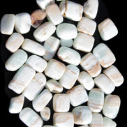 Caribbean Calcite 41 tumbled stones 20*10mm - 27*20mm  590g Wholesale Rocks and Things Store