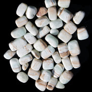 Caribbean Calcite 41 tumbled stones 20*10mm - 27*20mm  590g Wholesale Rocks and Things Store