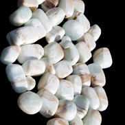 Caribbean Calcite 41 tumbled stones 20*10mm - 27*20mm  590g Wholesale Rocks and Things Store