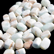 Caribbean Calcite 41 tumbled stones 20*10mm - 27*20mm  590g Wholesale Rocks and Things Store