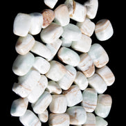 Caribbean Calcite 41 tumbled stones 20*10mm - 27*20mm  590g Wholesale Rocks and Things Store