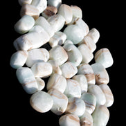 Caribbean Calcite 41 tumbled stones 20*10mm - 27*20mm  590g Wholesale Rocks and Things Store