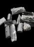 Black Tourmaline 7-9 natural crystals from Pakistan 7-22mm 17.5g Rocks and Things Store