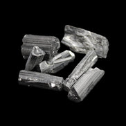 Black Tourmaline 7-9 natural crystals from Pakistan 7-22mm 17.5g Rocks and Things Store