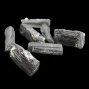 Black Tourmaline 7-9 natural crystals from Pakistan 7-22mm 17.5g Rocks and Things Store