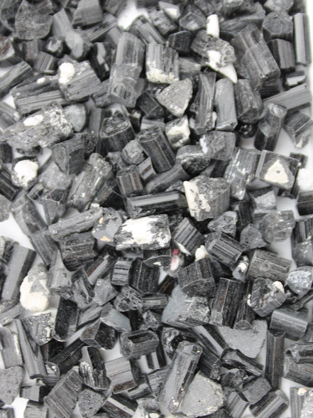 Black Tourmaline tiny natural crystals 3-10mm 250g Wholesale in sunlight - Rocks and Things Store