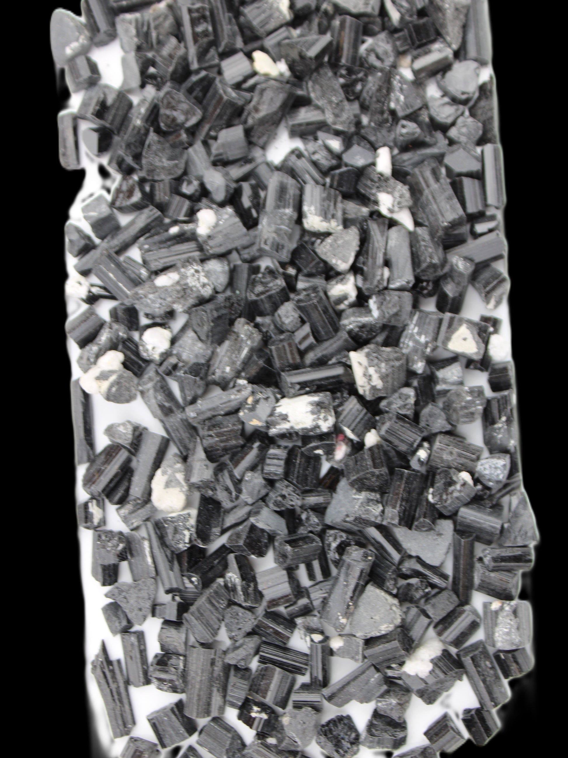 Black Tourmaline tiny natural crystals 3-10mm 250g Wholesale in sunlight - Rocks and Things Store