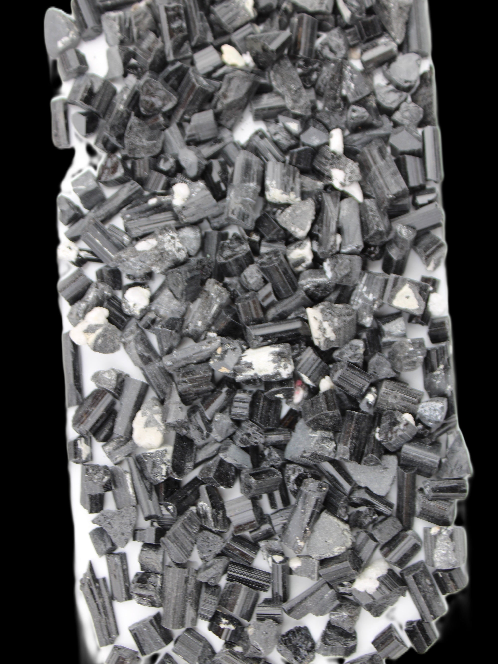 Black Tourmaline tiny natural crystals 3-10mm 250g Wholesale in sunlight - Rocks and Things Store