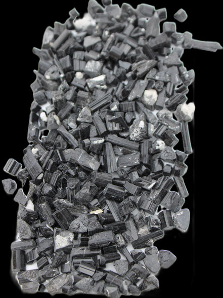 Black Tourmaline tiny natural crystals 3-10mm 250g Wholesale in sunlight - Rocks and Things Store