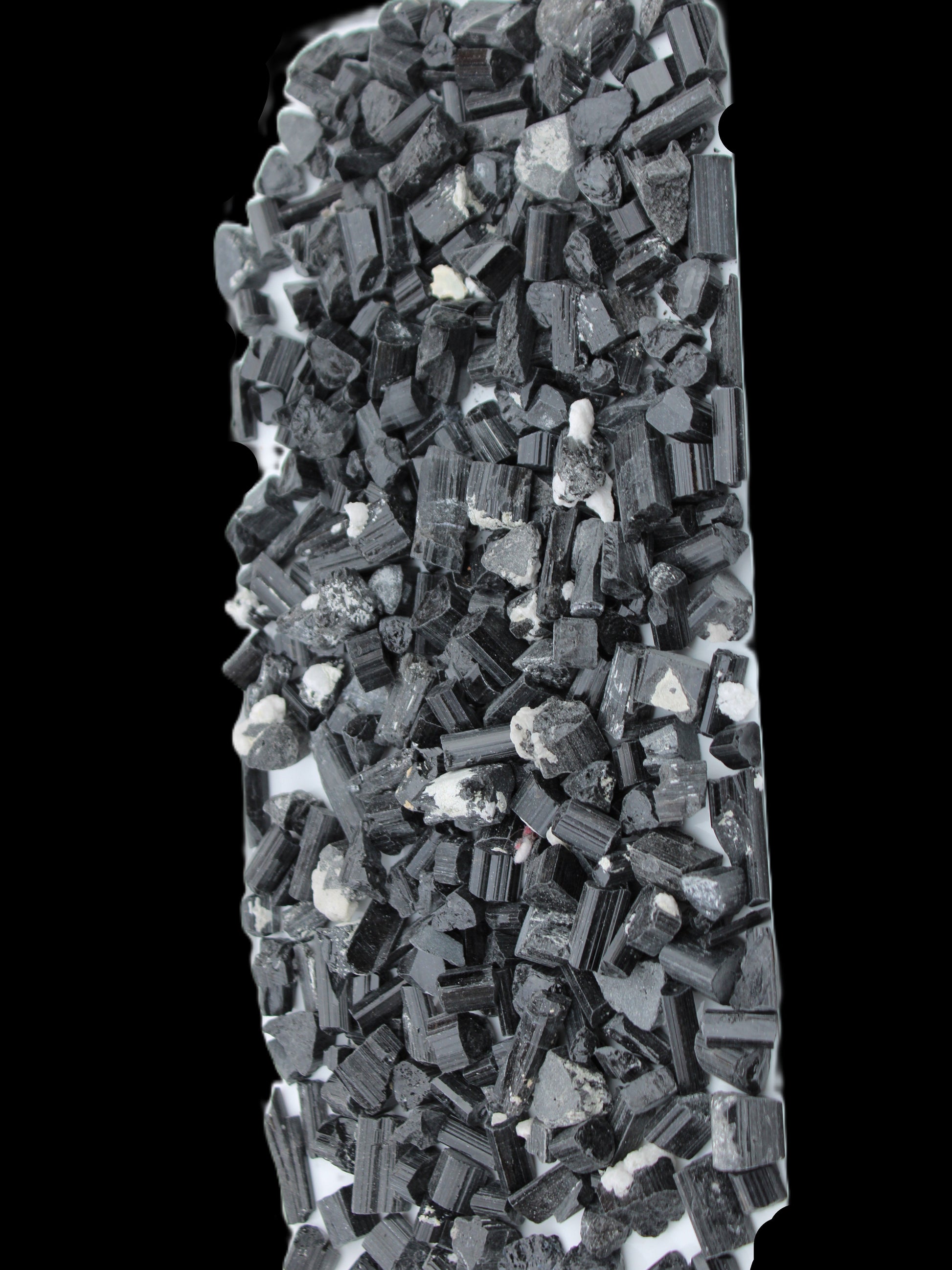 Black Tourmaline tiny natural crystals 3-10mm 250g Wholesale in sunlight - Rocks and Things Store