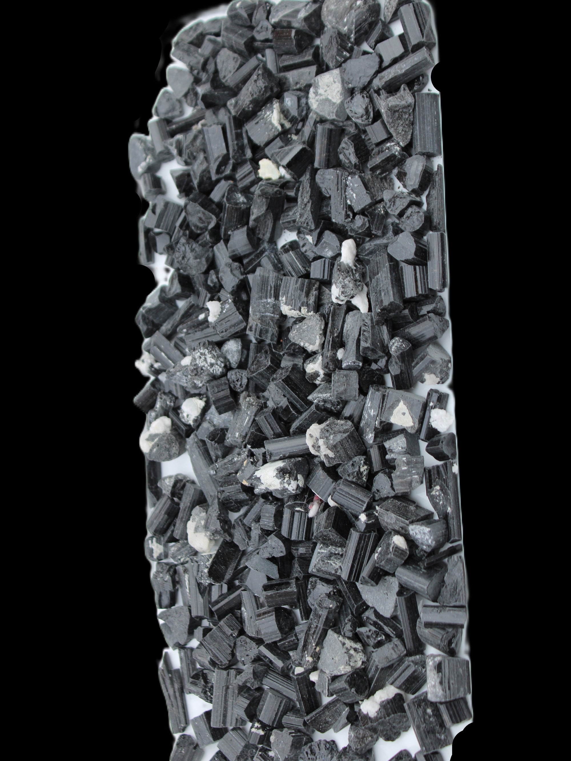Black Tourmaline tiny natural crystals 3-10mm 250g Wholesale in sunlight - Rocks and Things Store