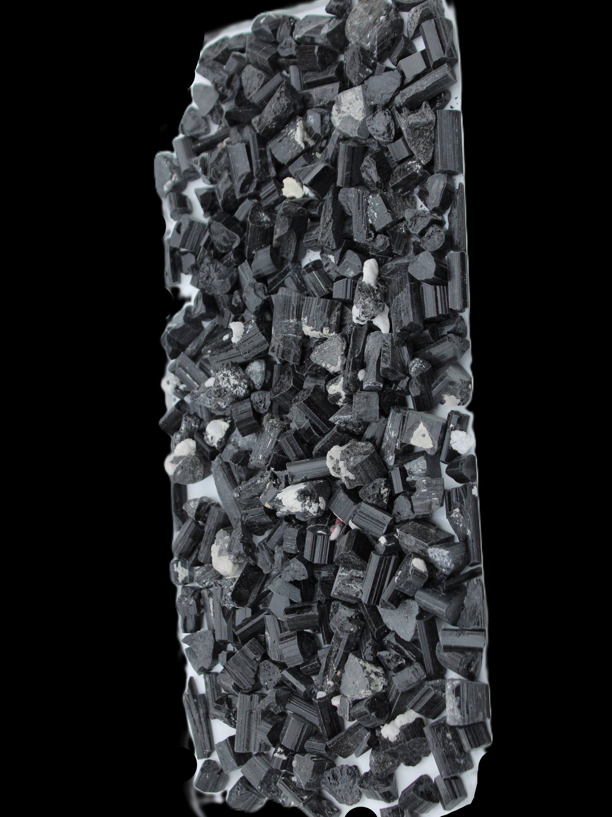 Black Tourmaline tiny natural crystals 3-10mm 250g Wholesale in sunlight - Rocks and Things Store