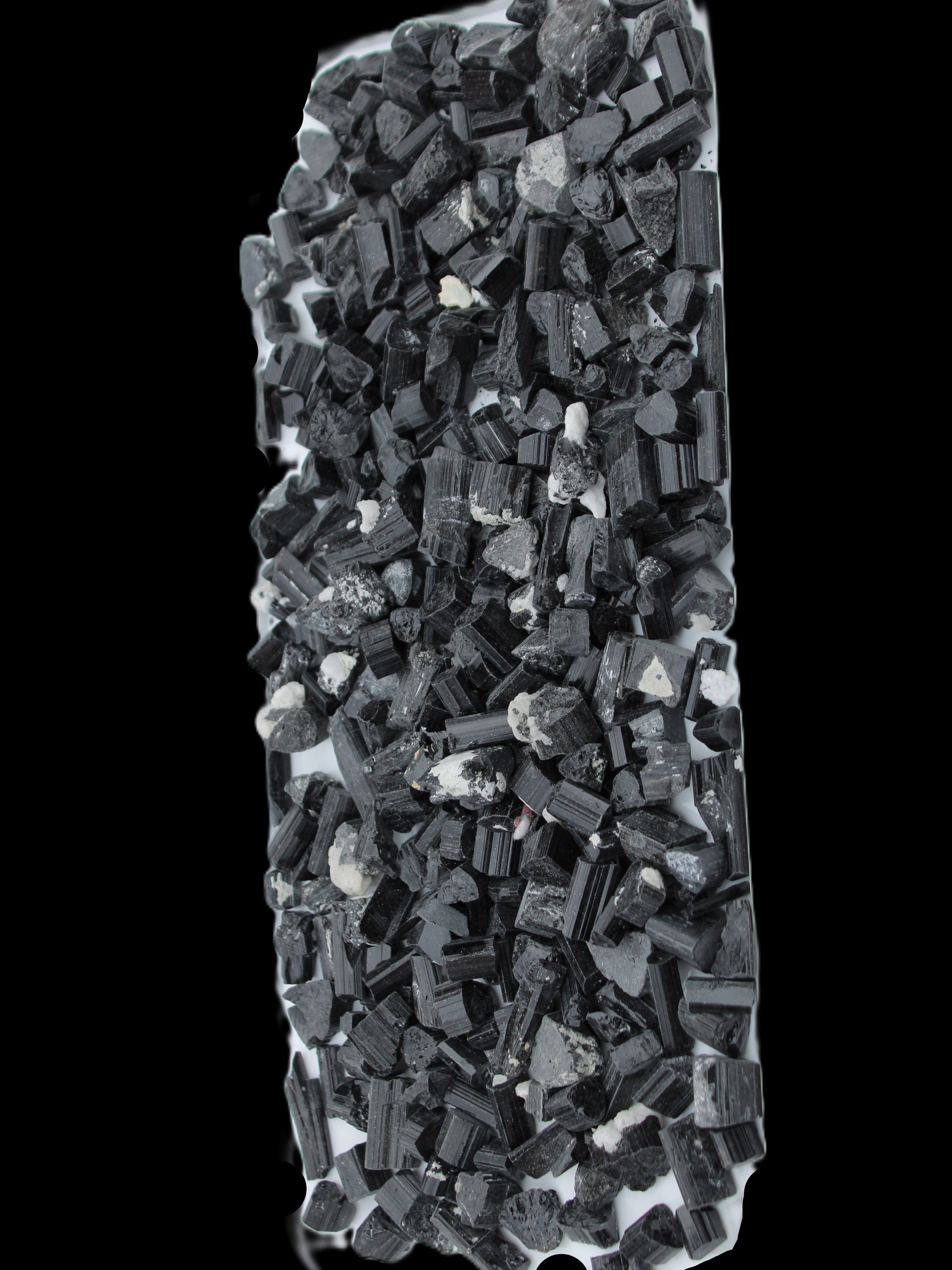 Black Tourmaline tiny natural crystals 3-10mm 250g Wholesale in sunlight - Rocks and Things Store