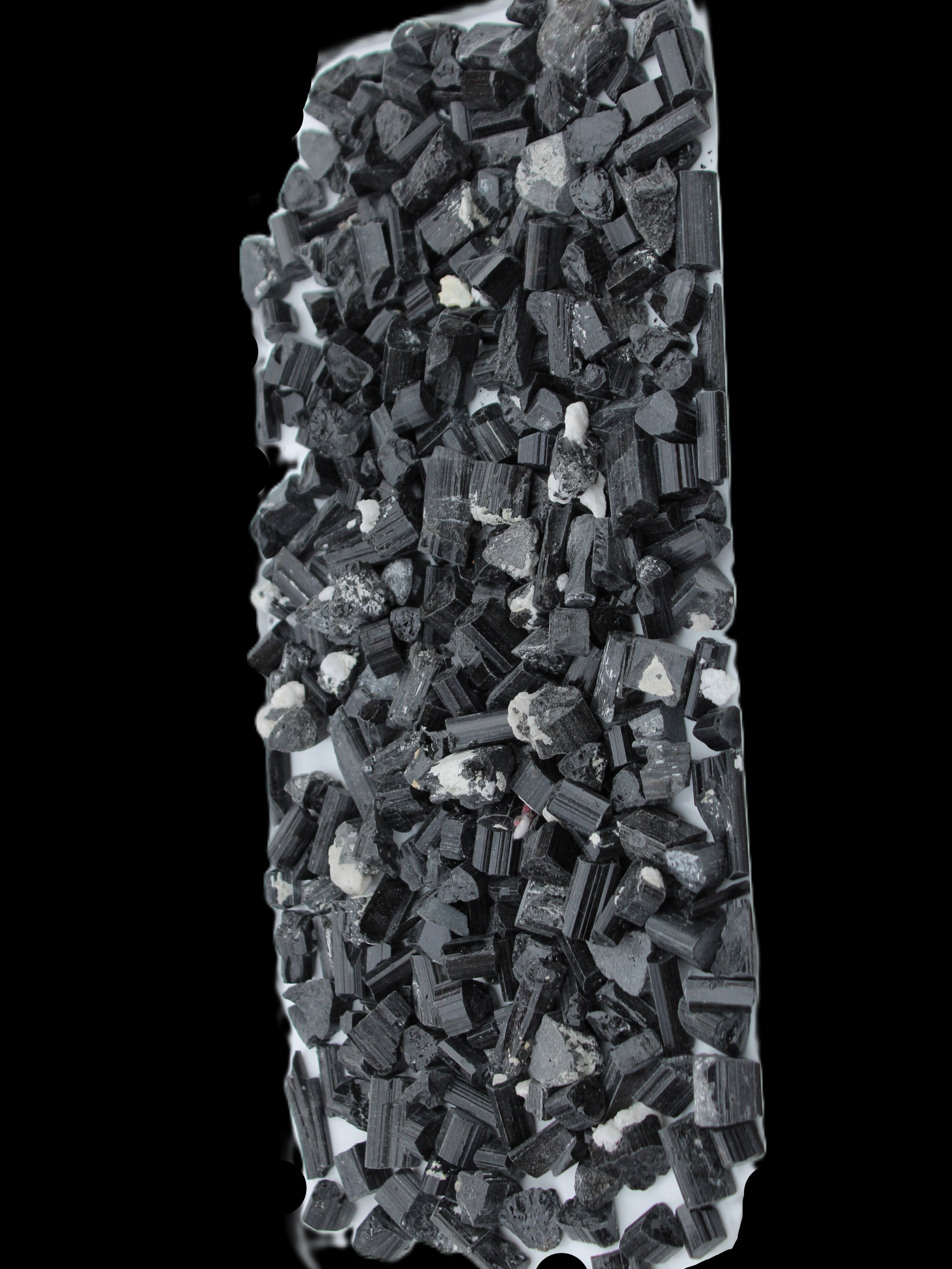 Black Tourmaline tiny natural crystals 3-10mm 250g Wholesale in sunlight - Rocks and Things Store