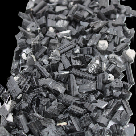 Black Tourmaline tiny natural crystals 3-10mm 250g Wholesale in sunlight - Rocks and Things Store